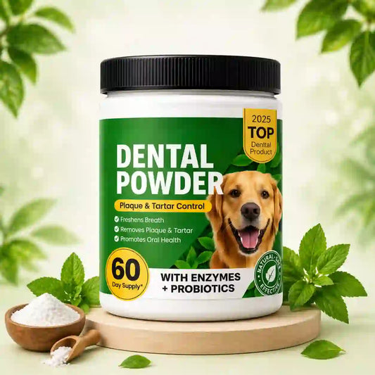 Polvo Dental para Perros con Enzimas y Probióticos