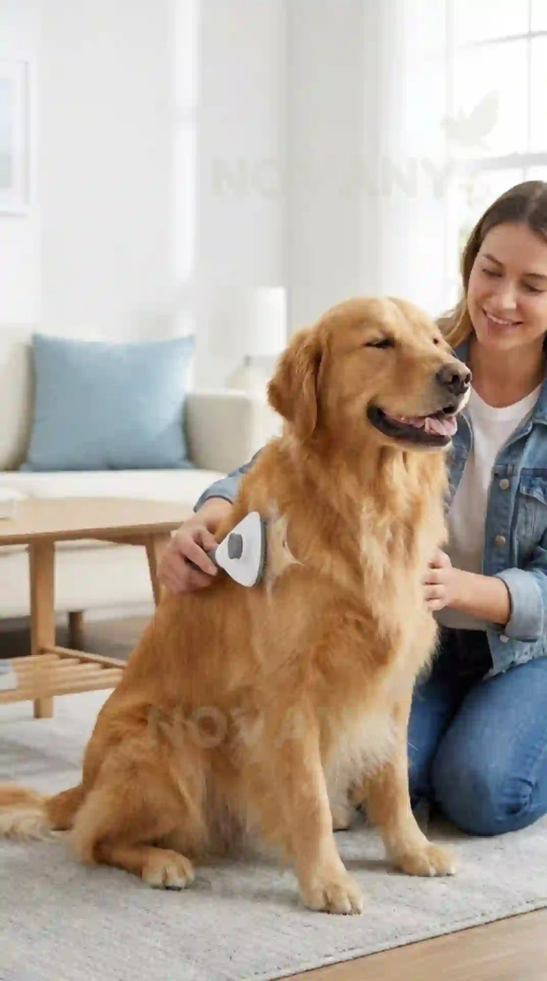 Self Cleaning Pet Hair Remover Brush